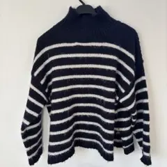 ラコレ　LAKOLE ボーダーニット　レディース　トップス