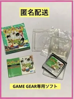 GAME GEAR専用ソフト 『ぎゅわんぶらあ自己中心派』 箱・説明書付き