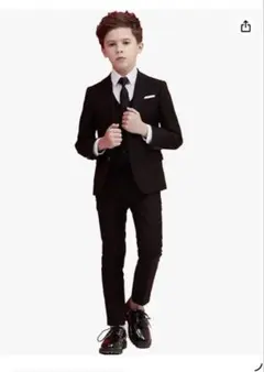 ブラックフォーマルスーツ 150cm 5点セット