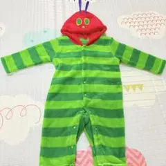【美品】ベビー70 はらぺこらあおむし　ロンパース　ハロウィン　仮装　ならきり