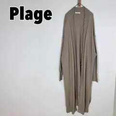 ♥Plage♥ プラージュ カシミヤ混 ダメージロングカーディガンのサムネイル