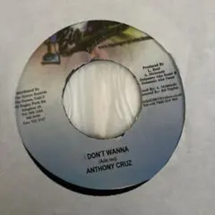 I DON'T WANNA / ANTHONY CRUZ