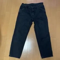 uniqlo jeans サイズ35 ワイド　バギー