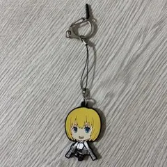 進撃の巨人　アルミンアルレルト　アルミン　ラバーストラップ