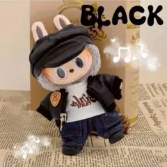 ぬい服 labubu 着せ替え 5点セット 帽子 ジャケット デニム 推し活