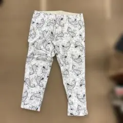 ペイズリー柄パンツ サイドポケット付き