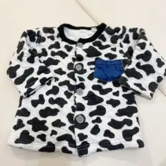 牛柄デザイン ベビーパジャマ 90cm