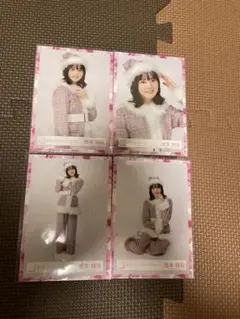 櫻坂46 生写真 2022年クリスマスサンタ衣装 4種コンプ