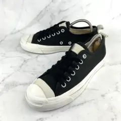✨ 상태좋음 ✨ converse ジャックパーセル 黒 キャンバス スエード 23.5
