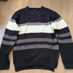 Confirm Lサイズ ニット・セーター ネイビー