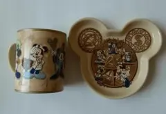 匿名　未使用 東京ディズニーシー　20周年　スーベニアプレート&カップ