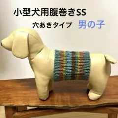 小型犬用腹巻きSS 男の子　H623