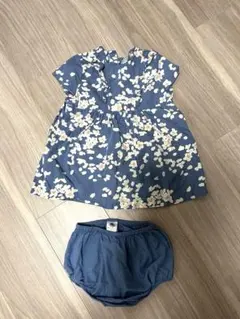 Petit Bateau プチバトー花柄ワンピース
