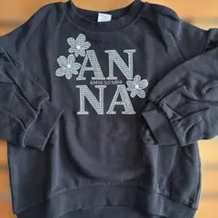 ANNA SUI MIN ブラック トレーナー 120のサムネイル