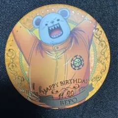 ワンピース バースデー ジュエリー 缶バッジ 11月 ベポ