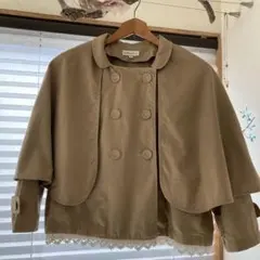 earthアース　スプリングコートショート丈