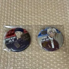 【名探偵コナン】 USJ 缶バッジ 赤井秀一 安室透