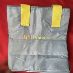 マクドナルド　ビッグな保温・保冷バッグ　ブルー