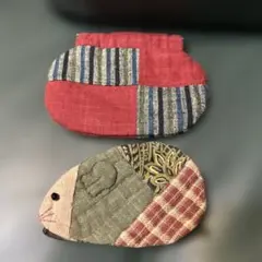ハンドメイド 小銭入れ2個セット