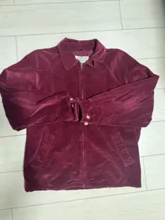 美品】 MERC ハリントンジャケット タータンチェック ボルドー 古着 