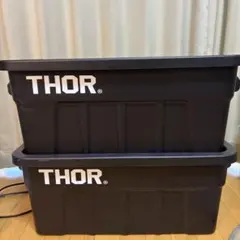 THOR コンテナ 53L 黒 ブラック 廃盤品