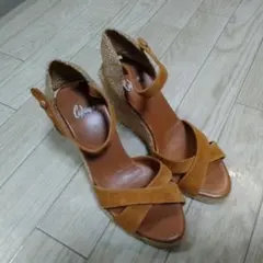カスタニエール アンクルストラップサンダル 36サイズ