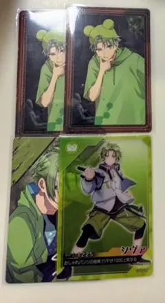 ■カラフルピーチ■からぴち■シヴァ■展示会トレカ■ポテチカード■４枚セット■