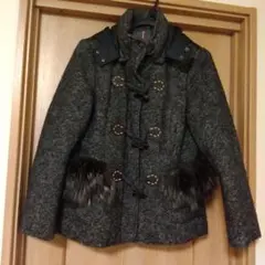 ウール混合 ダッフルコート Mサイズ