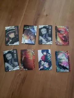 鬼滅の刃 キャラクターカード 8枚セット