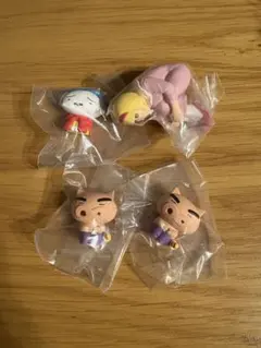 クレヨンしんちゃん ガチャガチャ 嵐を呼ぶ栄光の焼肉ロード　４個セット