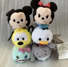ディズニー ぬいぐるみ 6体セット　ツムツム