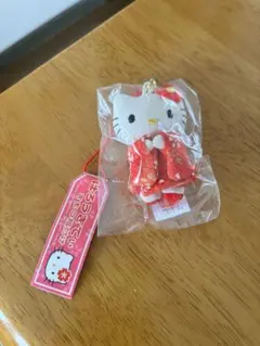 ハローキティ 着物　チャームストラップ