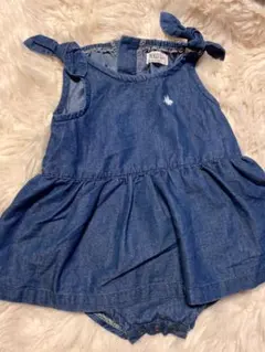 ポロベビー　ワンピース　サロペット　70