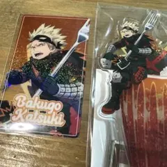 爆豪勝己 雄英高校オープンスクール アクスタ クリアカードレア(クリームソーダ)