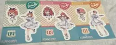 五等分の花嫁 ステッカー 中野一花 中野四葉 中野五月