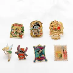東京ディズニーランド　ピンバッジセット