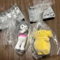 サンリオキャラクターズ　ミニチュアチャーム　ライブキャラクター