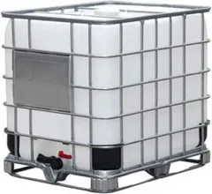 중고 미사용 IBC 탱크 (팔레트 포함) 1000L 약물 탱크 물 저장 탱크 대형