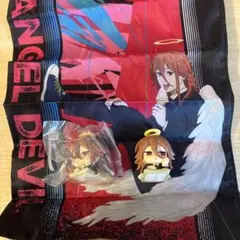 う　さん専用 ガチャガチャ おねむたん　2種 ポーチデラックス　天使の悪魔