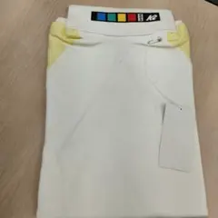 K2　ハイネックインナーシャツ白/イエロー S