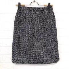 新品　MISCH MASCH ツイードひざ上丈タイトスカート