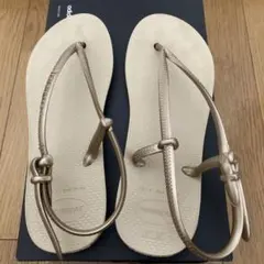 Havaianas サンダル ゴールド 37-38のサムネイル