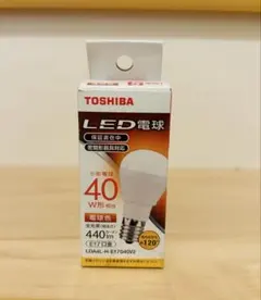 TOSHIBA LED電球 40W形 E26口金 4個セット - メルカリ