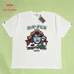 SAPEur】ビックリマン コラボ Tシャツ スーパーゼウス Lサイズ - メルカリ
