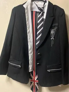 CHOPIN. ストライプスーツ・ブレザー・スカート付き