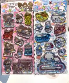 正規品　ウォーターインシール　ぷくぷくあわわちゃん　ラブ友　一期一会　セット