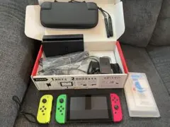 Nintendo Switch 本体 セット グリーン/ピンクJoy-Con