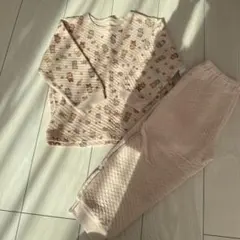 シルバニア　UNIQLO キルティングパジャマ 110