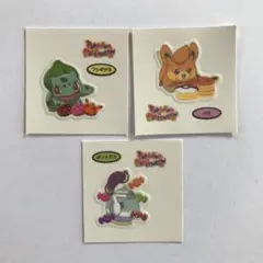 ポケモン デコキャラシール ３枚 ③