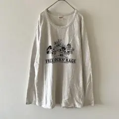 【PEANUTS×free rage】SNOOPY プリントカットソー